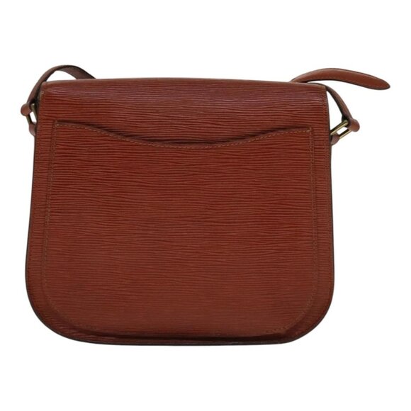 LOUIS VUITTON Epi Saint Cloud GM Shoulder Bag Brown M52193 LV Auth 111133 - Picture 3 of 15